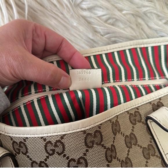 Vintage white Guccisima tote - Picture 10 of 13